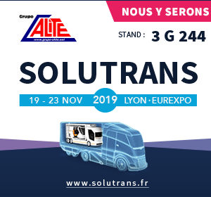 Grupo Alite estára presente en SOLUTRANS 2019 del 19 al 23 de noviembre en Lyon (Francia)